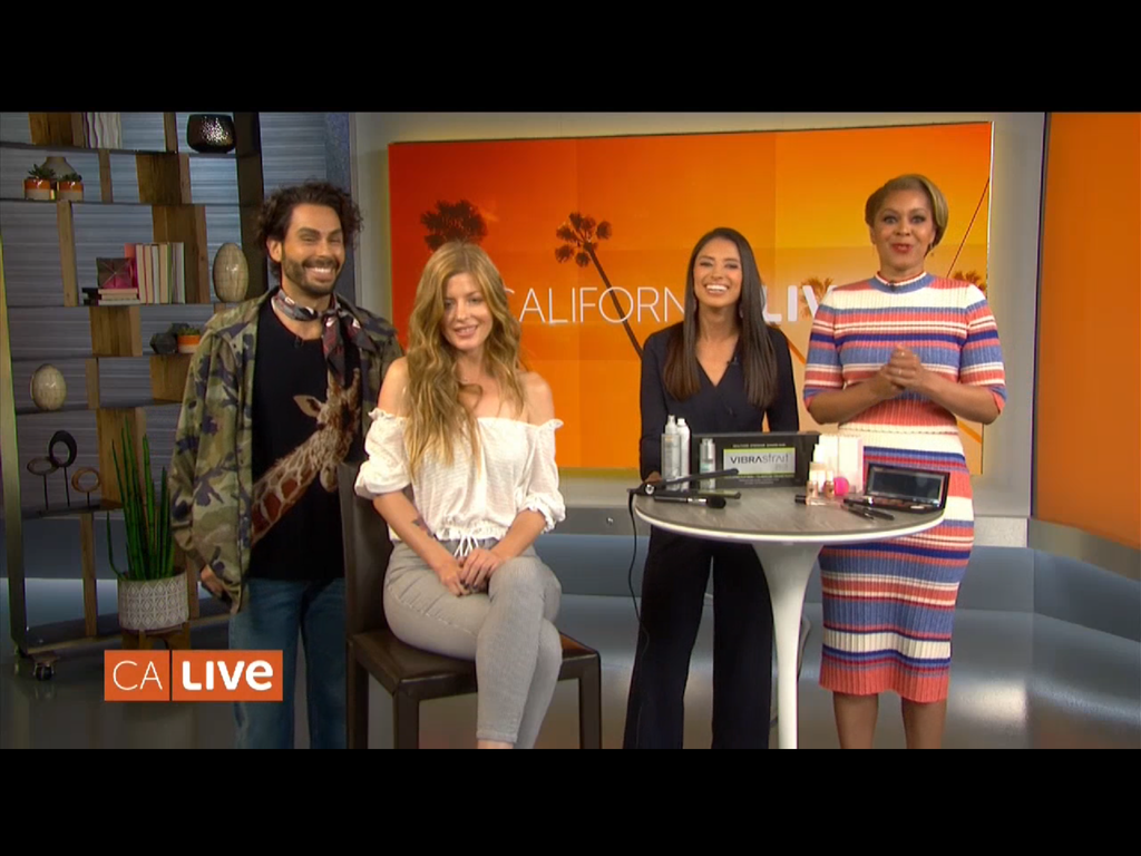 NBC LOS ANGELES- Beachy Hair_Dewy SKin_ with Celebrity Hairstylist Joey Maalouf