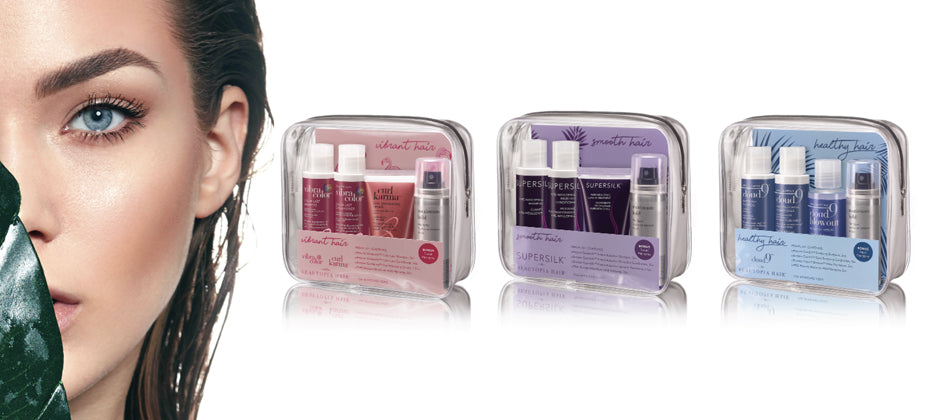 NEW LAUNCH! 3 New Travel Kits To Keep Your Hair On Point.