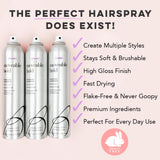 Moveable Hold Finishing Hairspray