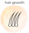 Hair growth icon