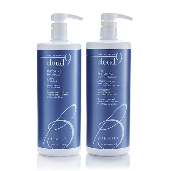 Cloud 9 Restoring Shampoo & Conditioner Liter Duo