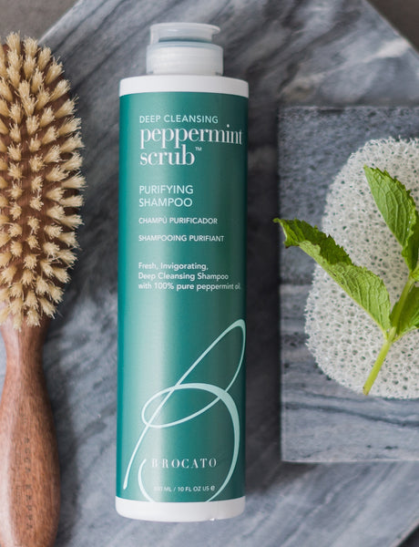 Peppermint Scrub Deep Cleansing Purifying Shampoo – Beautopia Hair