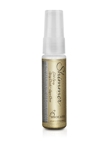 Shimmer Glitter Spray for Hair and Body – Gold