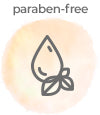 Paraben free icon